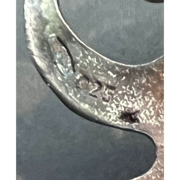 Vintage synthetic Yellow Jasper Pendant - Picture 4 of 5